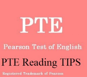 PTE Reading TIPS