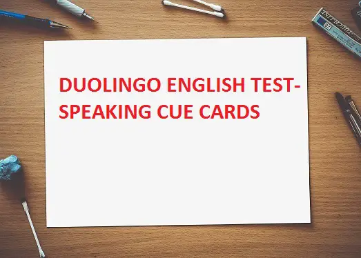 Duolingo cue cards